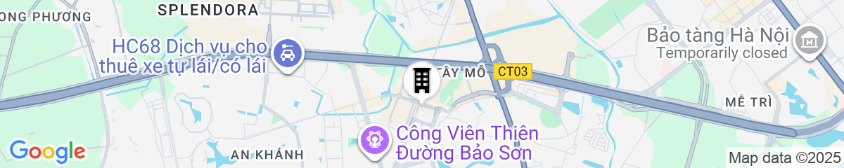 Map for Smart City Vinhomes Nam Tu Liem Apartment 