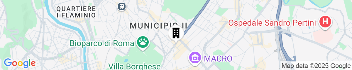 Map for The Hoxton Rome