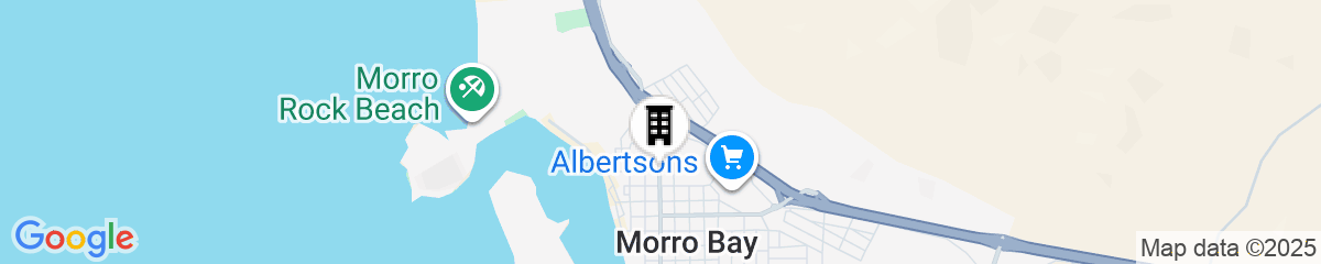 Map for Morro Bay Beach Inn