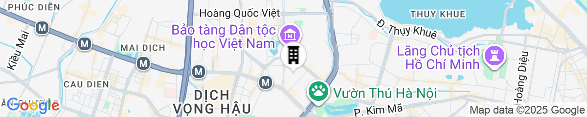 Map for Blue Homestay Cau Giay