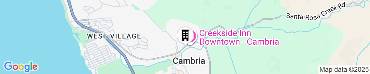 Map for Olallieberry Inn B&B