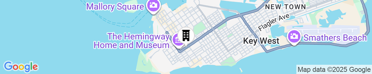 Map for Almond Tree Inn Hotel - Adults Only