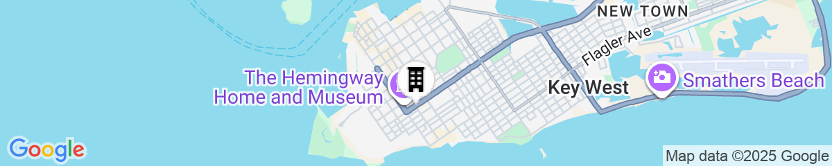 Map for Orchid Key Inn - Adults Only