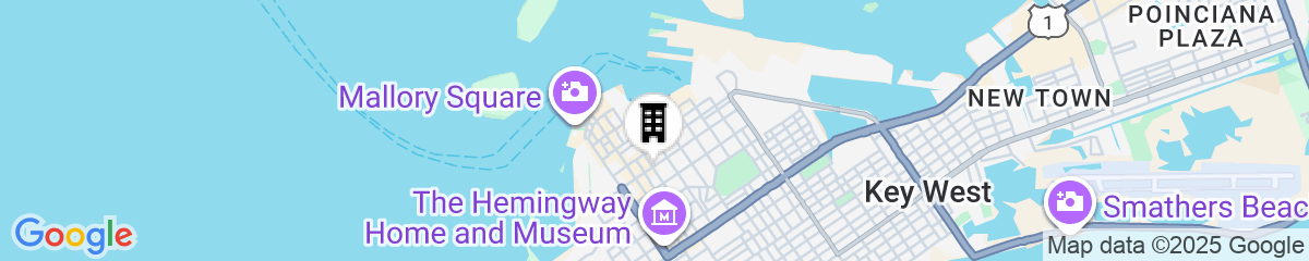 Map for The Marquesa Hotel