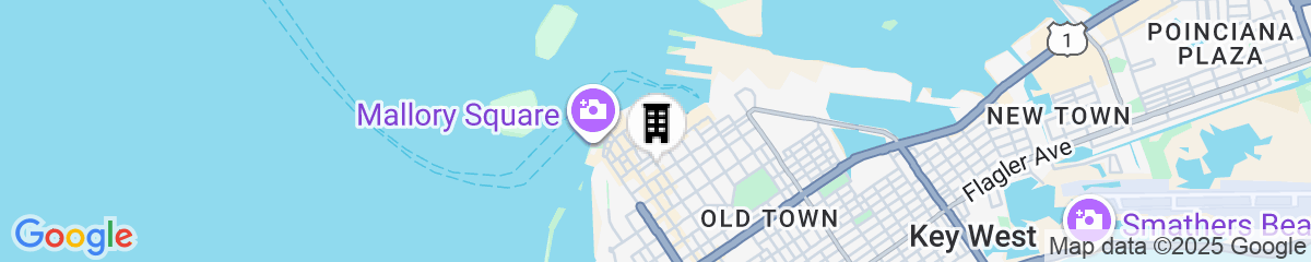 Map for Simonton Court Historic Inn & Cottages