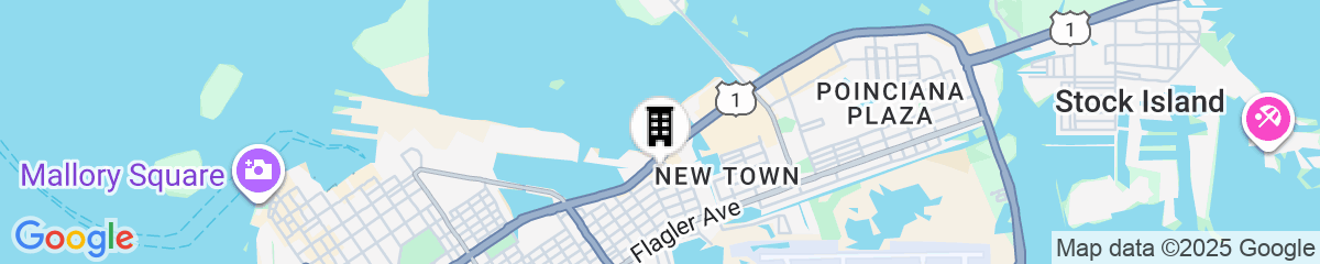 Map for Fairfield Inn and Suites by Marriott Key West