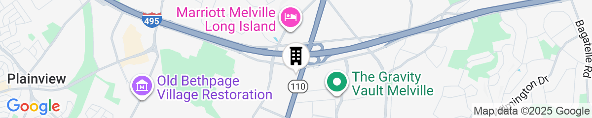 Map for Residence Inn by Marriott Melville