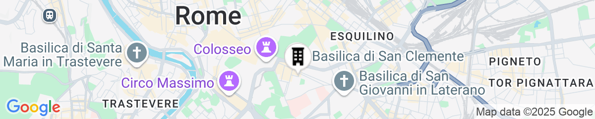 Map for Room Mate Collection Mia, Rome Colosseum