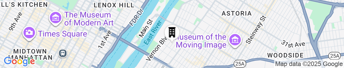Map for TownePlace Suites by Marriott New York Long Island City/Manhattan View
