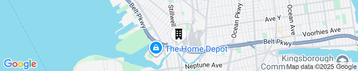 Map for Best Western Brooklyn-Coney Island Inn