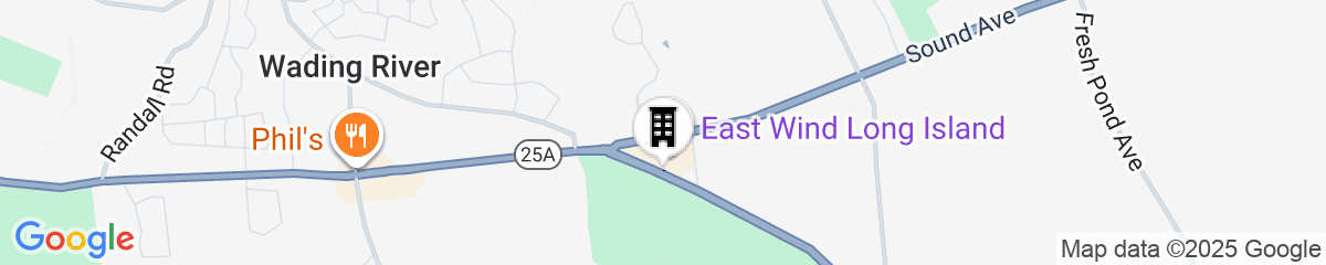 Map for The Inn And Spa At East Wind