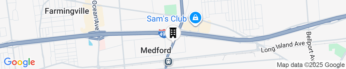 Map for Fairfield Inn by Marriott Medford Long Island