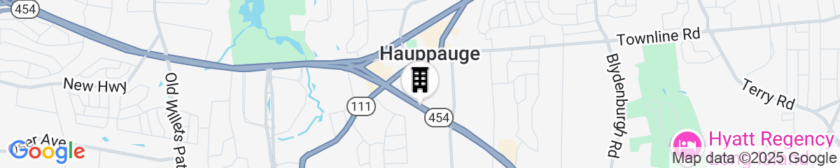 Map for Residence Inn By Marriott Long Island Hauppauge