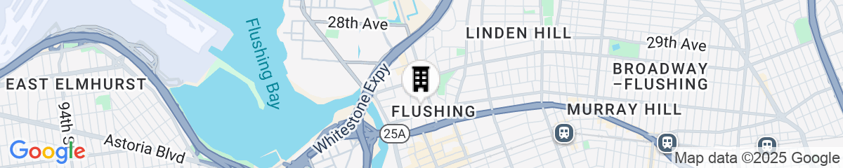 Map for Four Points by Sheraton Flushing