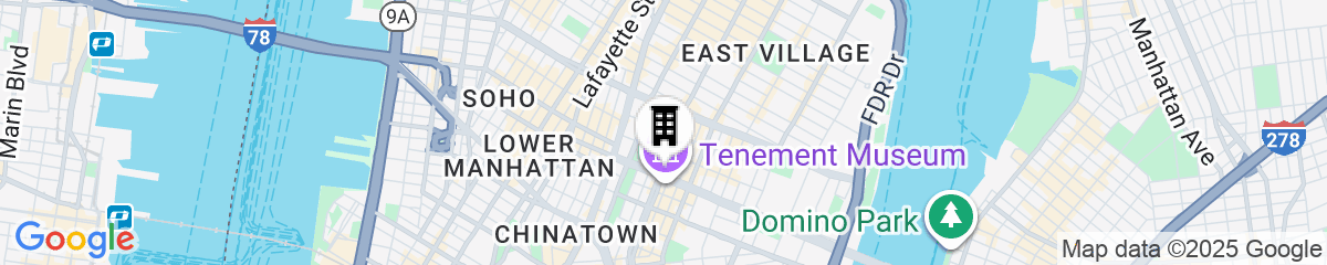 Map for Kasa Lantern Lower East Side