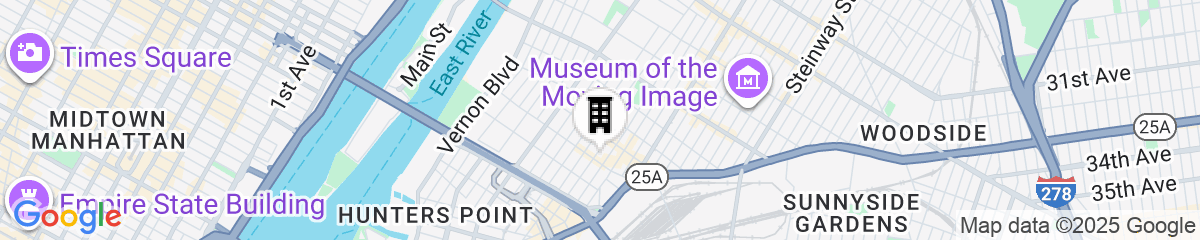 Map for The Dutch Hotel Long Island City, Sonder by Marriott Bonvoy