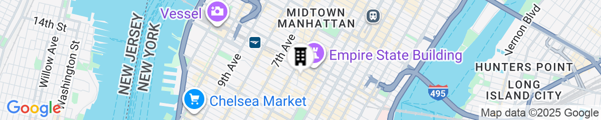 Map for Hotel and the City-Midtown