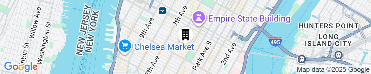 Map for Flatiron Hotel, Sonder by Marriott Bonvoy