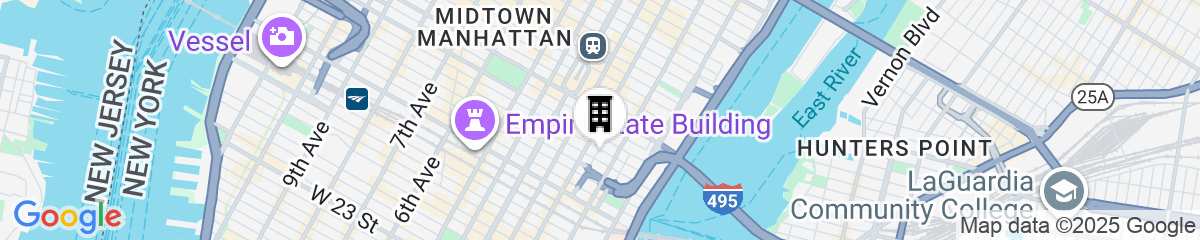 Map for Sonder by Marriott Bonvoy The Nash Apartments Midtown East