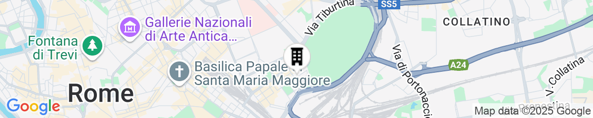 Map for B&B Hotel Roma San Lorenzo Termini