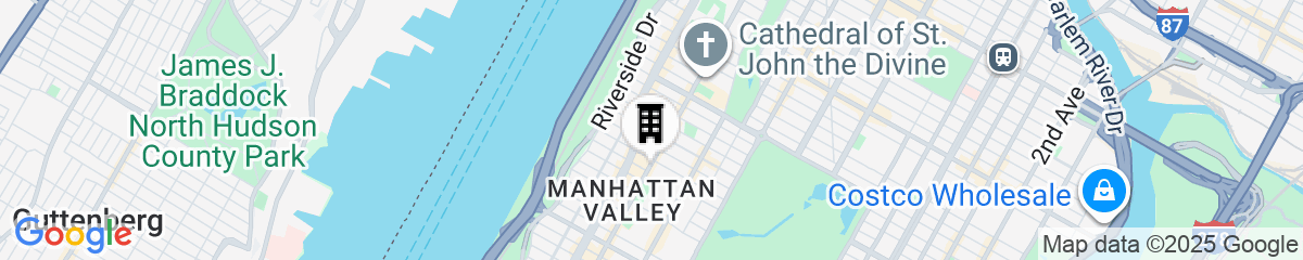 Map for HI New York City - Hostel