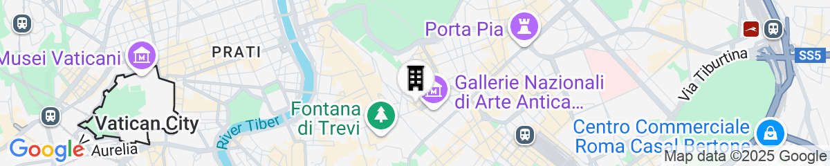 Map for Stendhal Luxury Suites