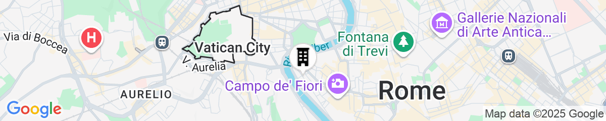 Map for Hotel Indigo Rome - St. George by IHG