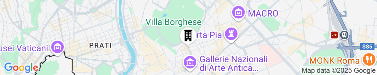 Map for Sofitel Rome Villa Borghese