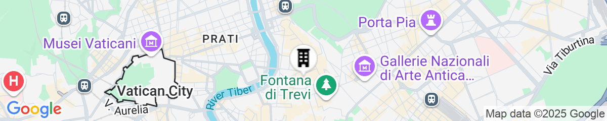 Map for Boutique Centrale Palace Hotel