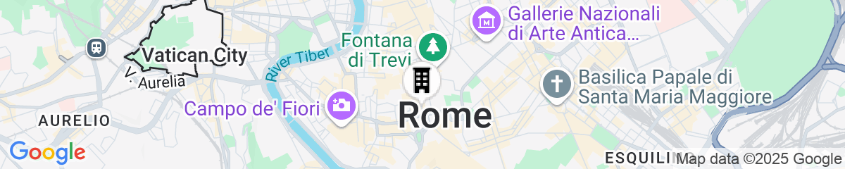 Map for Hotel Trecento