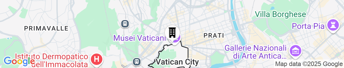 Map for Tmark Hotel Vaticano