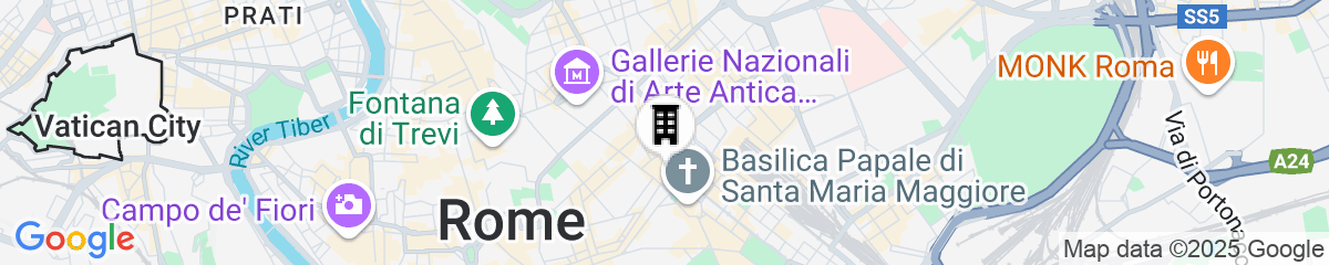 Map for The Hive Hotel