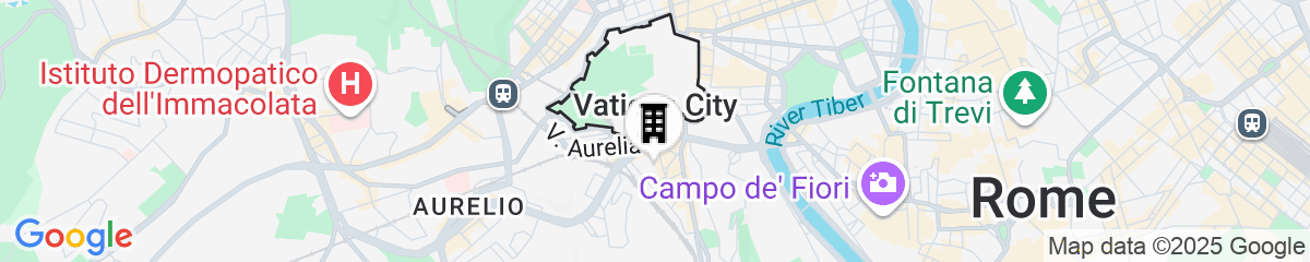 Map for Hotel Paolo II