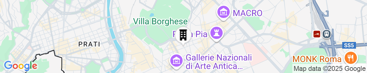 Map for Rose Garden Palace by OMNIA hotels