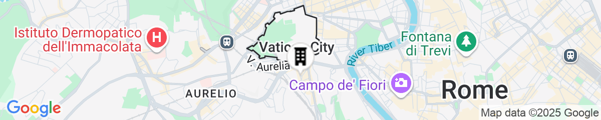 Map for Starhotels Michelangelo