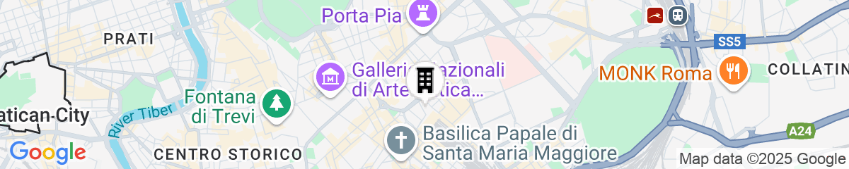 Map for NH Collection Roma Palazzo Cinquecento