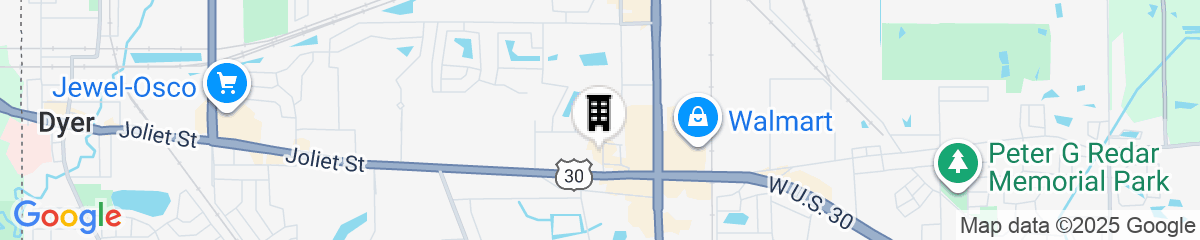 Map for Staybridge Suites Schererville by IHG