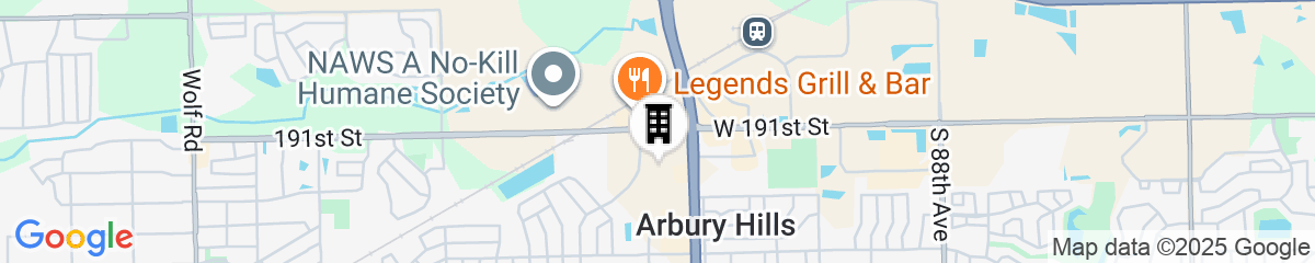 Map for Holiday Inn Express & Suites Orland Park - Mokena by IHG