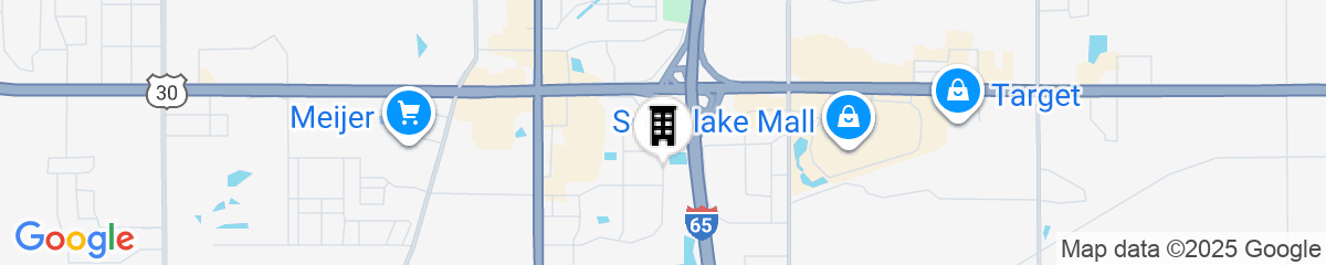 Map for Hampton Inn by Hilton Merrillville