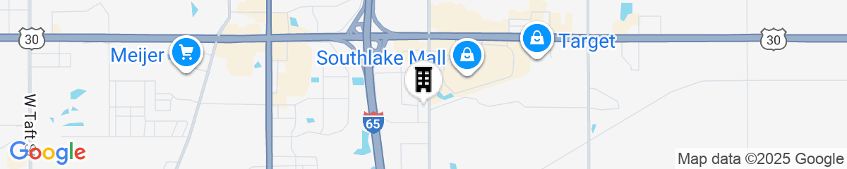 Map for Holiday Inn Express & Suites Merrillville by IHG