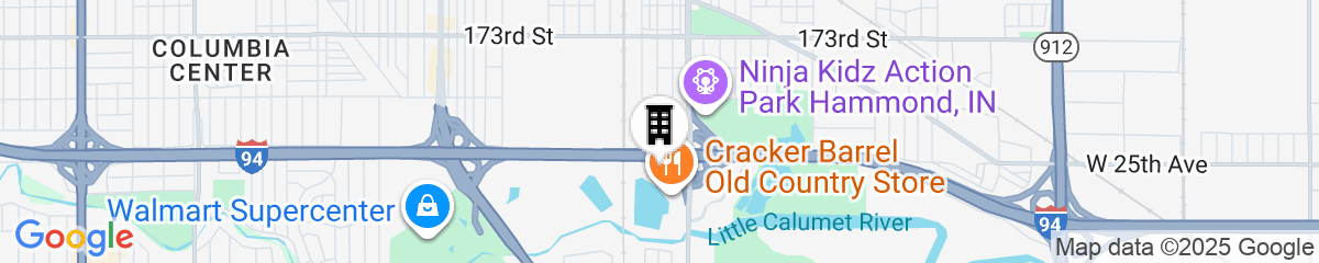 Map for Fairfield Inn & Suites by Marriott Chicago Southeast/Hammond