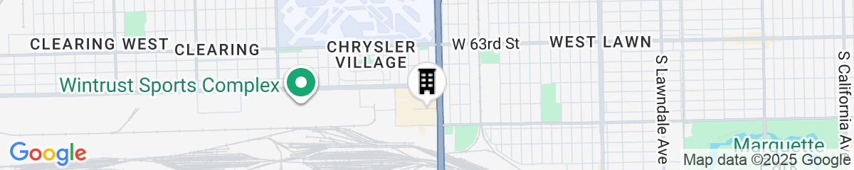 Map for Fairfield Inn and Suites by Marriott Chicago Midway Airport