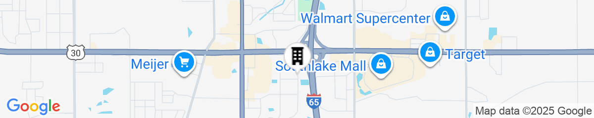 Map for Fairfield Inn and Suites By Marriott Merrillville