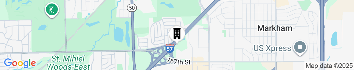 Map for Spark by Hilton Oak Forest