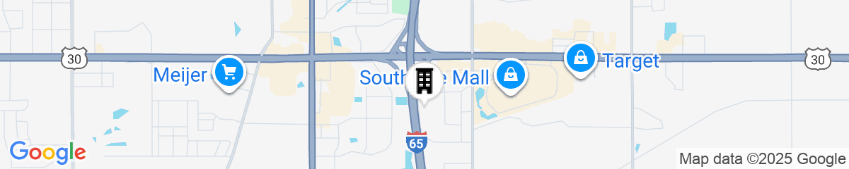 Map for Candlewood Suites Merrillville by IHG