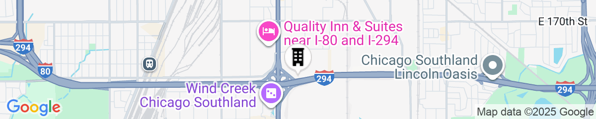 Map for La Quinta Inn & Suites by Wyndham South Holland
