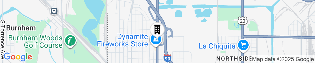 Map for Ramada Hotel & Conference Center by Wyndham Hammond