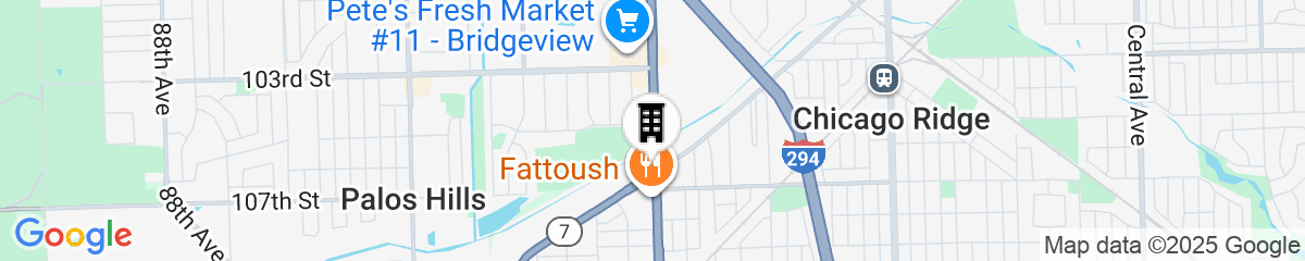 Map for Stone Creek Inn