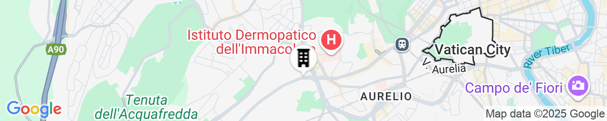 Map for Aurelius Art Gallery Hotel