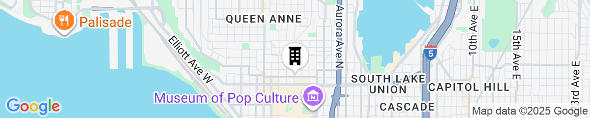 Map for Staypineapple, The Maxwell Hotel, Seattle Center Seattle